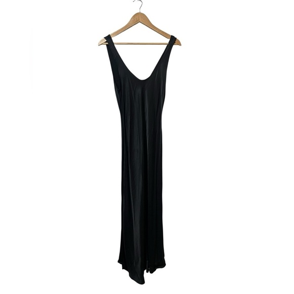 MNG Maxi Dress V Neck Long Medium - Picture 1 of 4